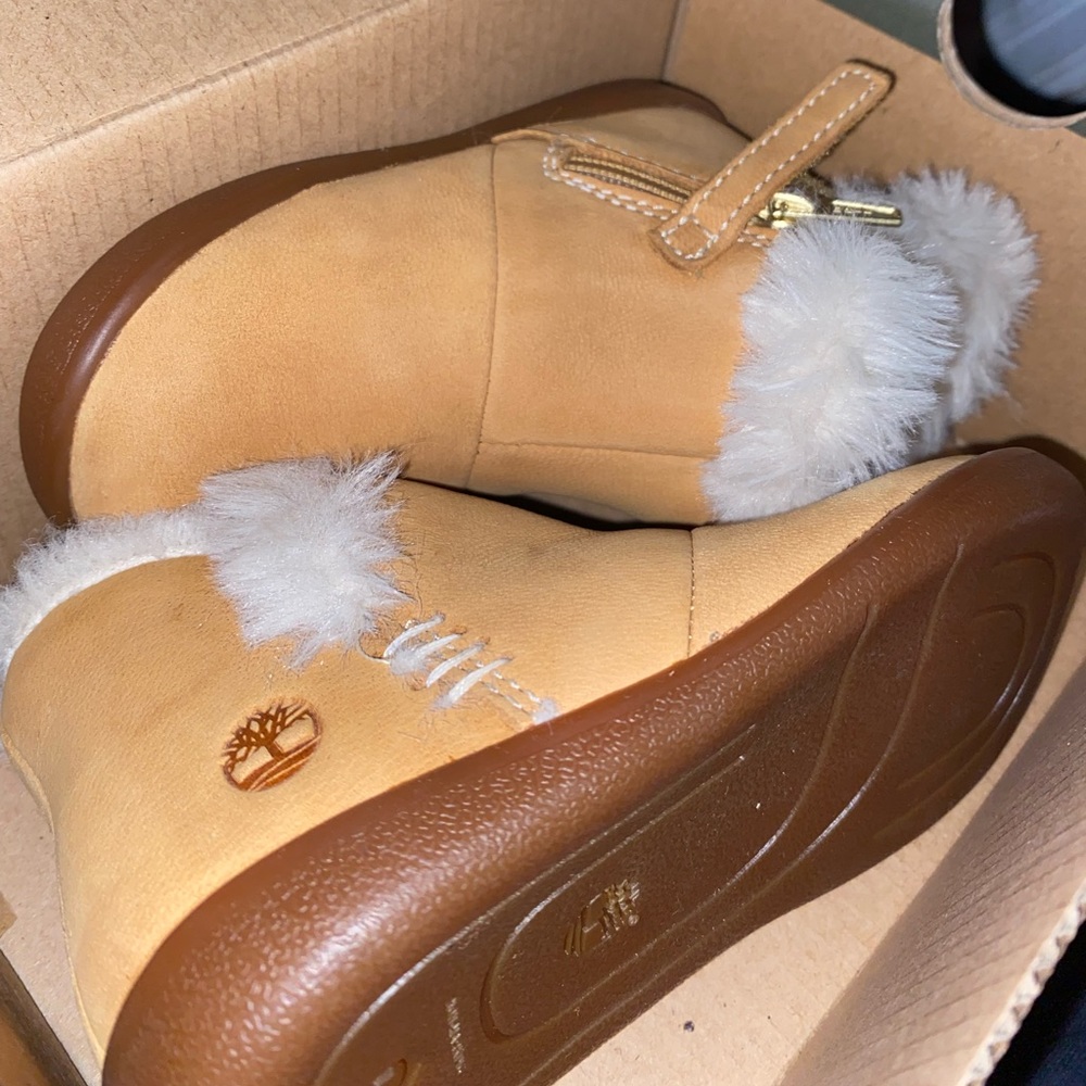 Timberland Unisex-Child Tree Sprout Warm Lined Bootie Ankle Boot